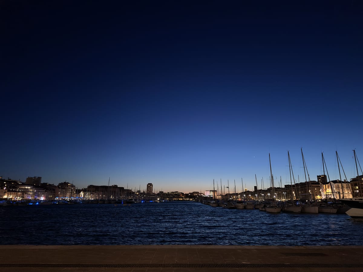 Evening by the Old Port
